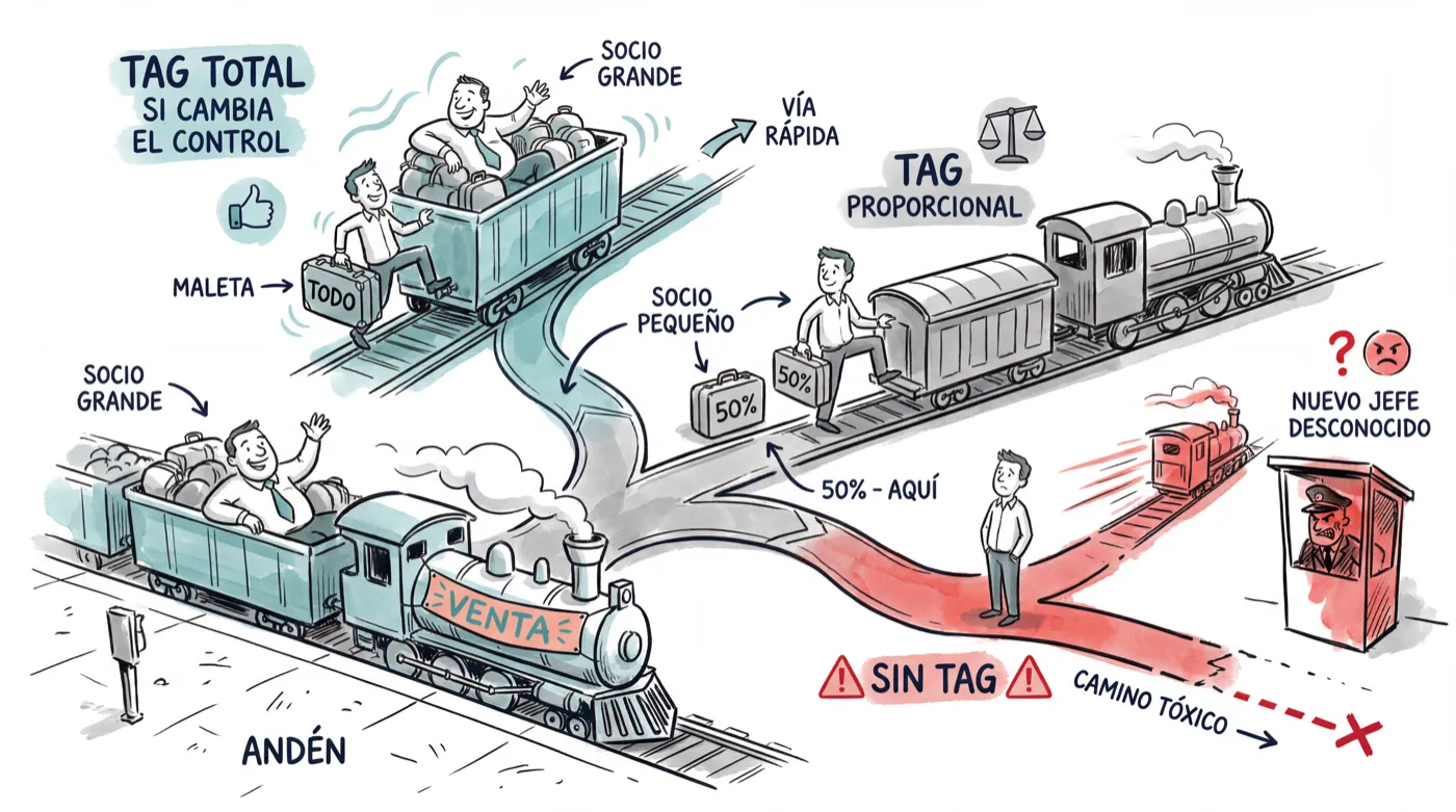 Ficha ilustrada: Tag-along